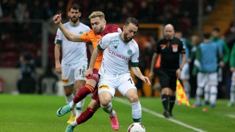 Konyaspor-Galatasaray maçının canlı anlatımı