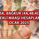 EMEKLİ MAAŞ TABLOSU 2025 (3 AYLIK ENFLASYON VERİLERİ) || SSK ve Bağkur’un asgari emekli maaşı ne kadar? Kaç TL olacak? 4A, 4B, 4C maaşları yüzde kaç artacak? 3 aylık enflasyon farkı detayı!