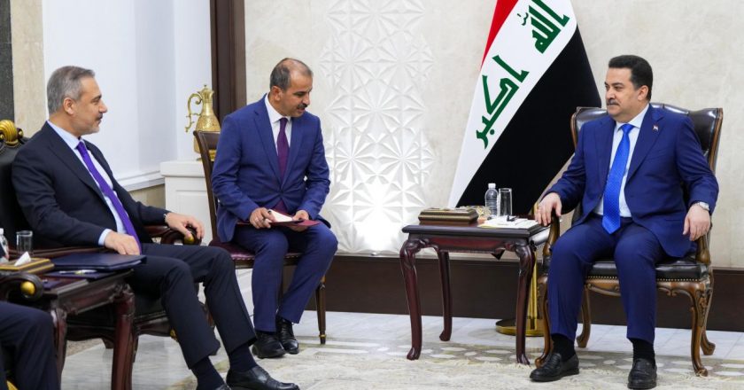 Bakan Fidan, Irak Başbakanı Sudani’yi kabul etti