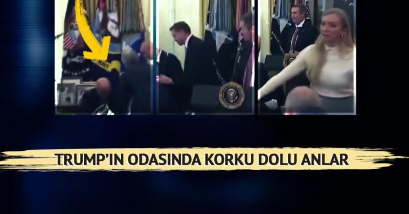 Kim olduğu muamma! Dr. Mehmet Öz anında müdahale etti: Donald Trump’ın odasındaki panik kamerada