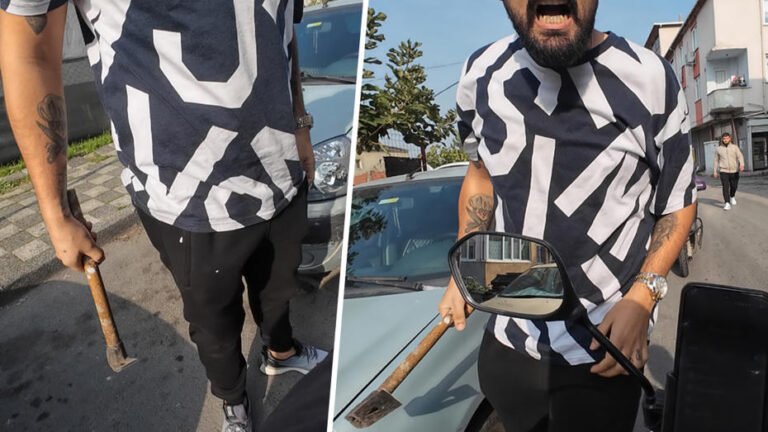 İstanbul’da Trafikte Bıçaklı Saldırı