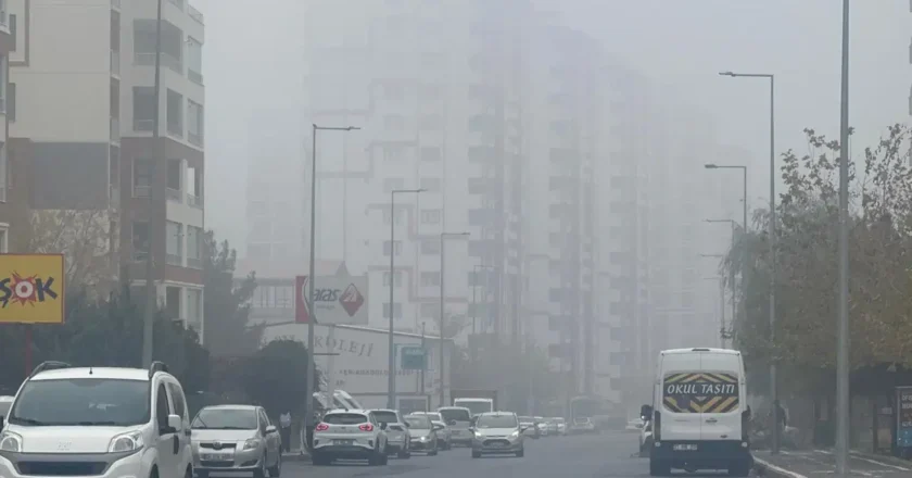 Diyarbakır’da Yoğun Sis Ulaşımı Zora Soktu