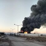 Denizli’deki filtre üretim tesisinde yangın çıktı